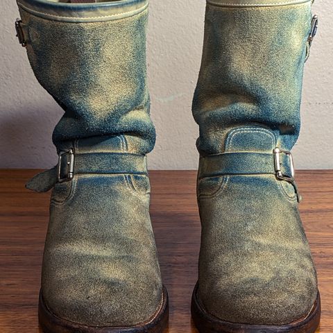 View photo of Chippewa 11" Engineer Boot in Sand Roughout