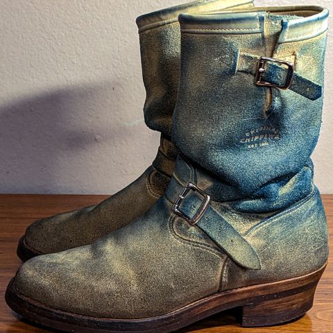 View photo of Chippewa 11" Engineer Boot in Sand Roughout