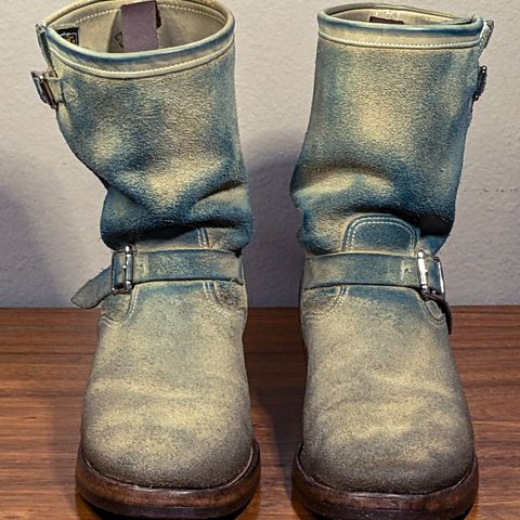 View photo of Chippewa 11" Engineer Boot in Sand Roughout