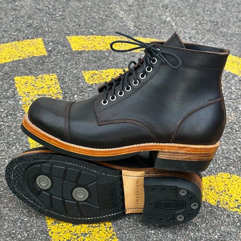 Imperium Jojoe in Horween Brown Waxed Flesh