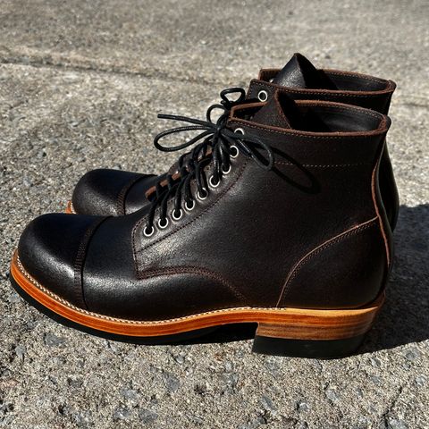 Imperium Jojoe in Horween Brown Waxed Flesh