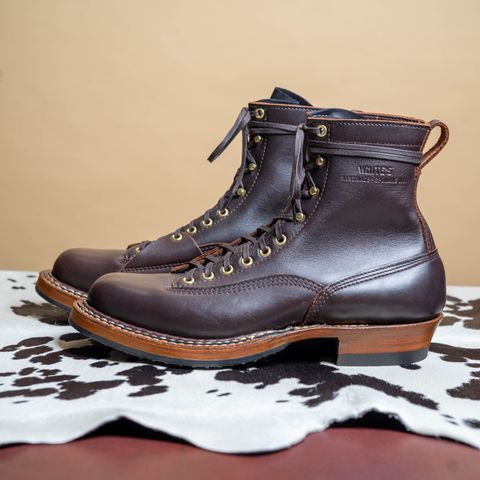 View photo of White's x Stitchdown Wallace LTT Boot in Seidel Brown Dress