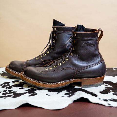 View photo of White's x Stitchdown Wallace LTT Boot in Seidel Brown Dress