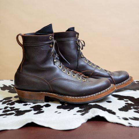 View photo of White's x Stitchdown Wallace LTT Boot in Seidel Brown Dress