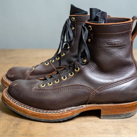 View photo of White's x Stitchdown Wallace LTT Boot in Seidel Brown Dress