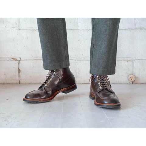 Search result thumbnail of Alden Indy Boot in Horween Cigar Shell Cordovan