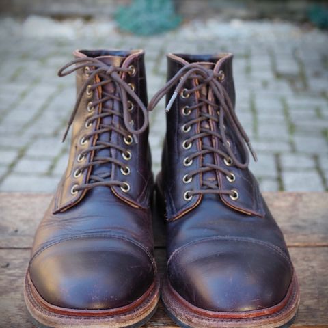 Parkhurst The Richmond in Seidel Dark Burgundy Double Shot