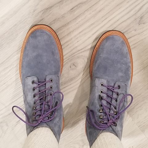 Grant Stone Diesel Boot in C.F. Stead Sky Kudu Reverse