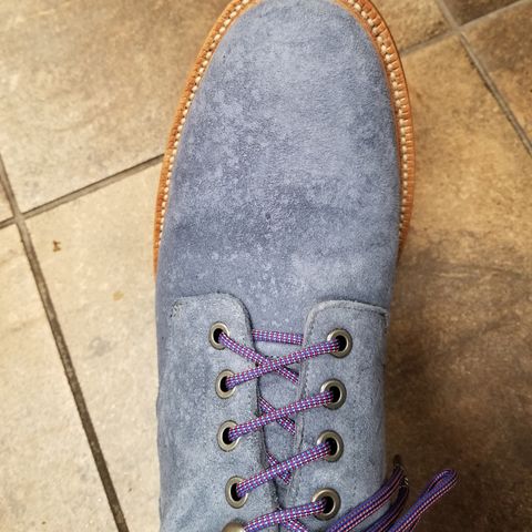 Grant Stone Diesel Boot in C.F. Stead Sky Kudu Reverse