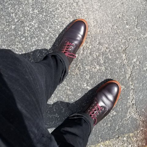 View photo of Parkhurst The Allen in Seidel Dark Burgundy Double Shot