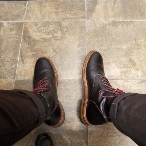 View photo of Parkhurst The Allen in Seidel Dark Burgundy Double Shot