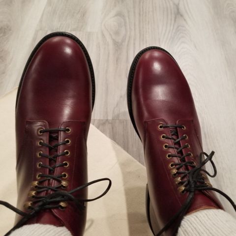 Grant Stone Edward Boot in Horween Color 8 Chromexcel