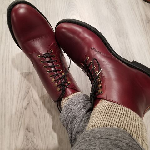 Grant Stone Edward Boot in Horween Color 8 Chromexcel