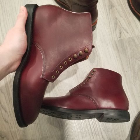 View photo of Grant Stone Edward Boot in Horween Color 8 Chromexcel