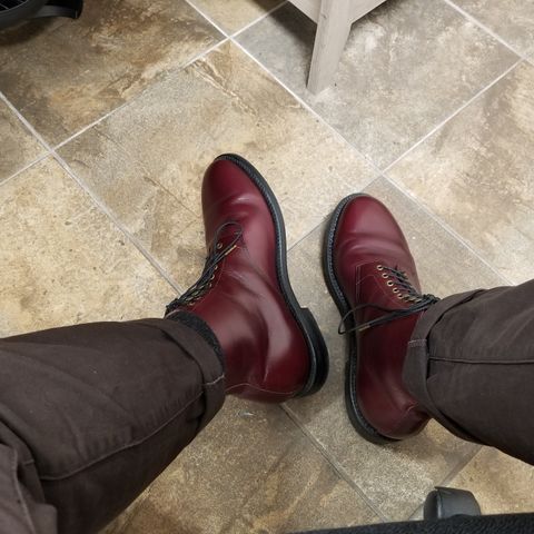 View photo of Grant Stone Edward Boot in Horween Color 8 Chromexcel