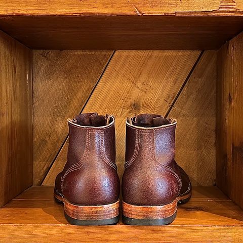 Nicks Lace Up Heritage in Horween Tan Waxed Flesh