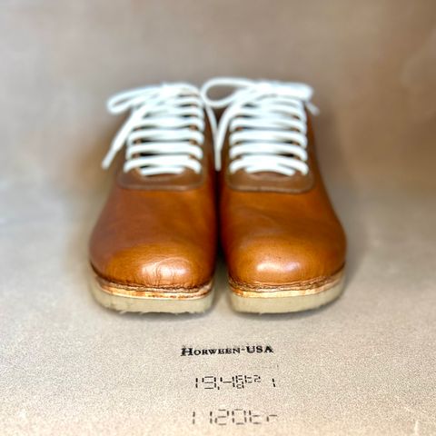 DIY Munson Shoe in Horween Natural Derby