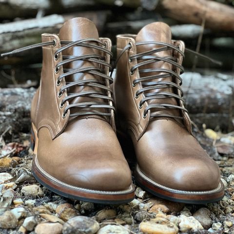 Viberg Service Boot in Horween Natural Chromexcel