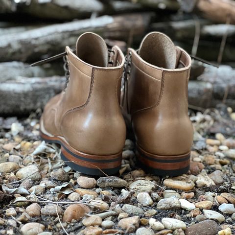 Viberg Service Boot in Horween Natural Chromexcel