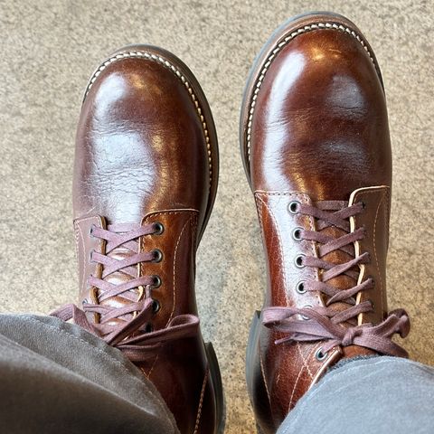 John Lofgren Ludlow Boots in Shinki Timber Oiled Horsebutt