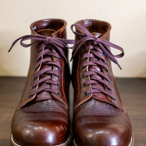 John Lofgren Ludlow Boots in Shinki Timber Oiled Horsebutt