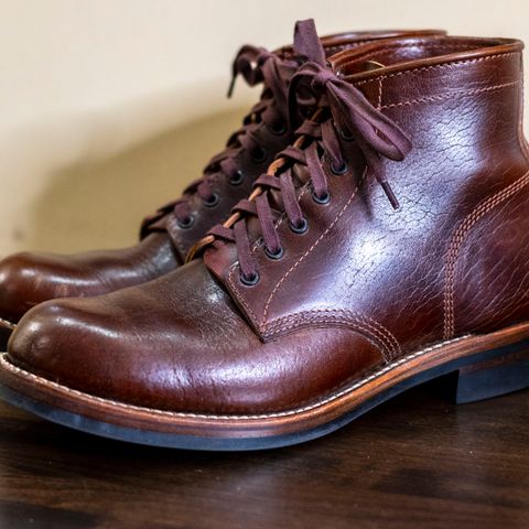 John Lofgren Ludlow Boots in Shinki Timber Oiled Horsebutt