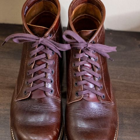 John Lofgren Ludlow Boots in Shinki Timber Oiled Horsebutt