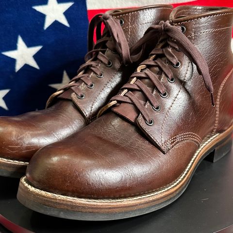 John Lofgren Ludlow Boots in Shinki Timber Oiled Horsebutt