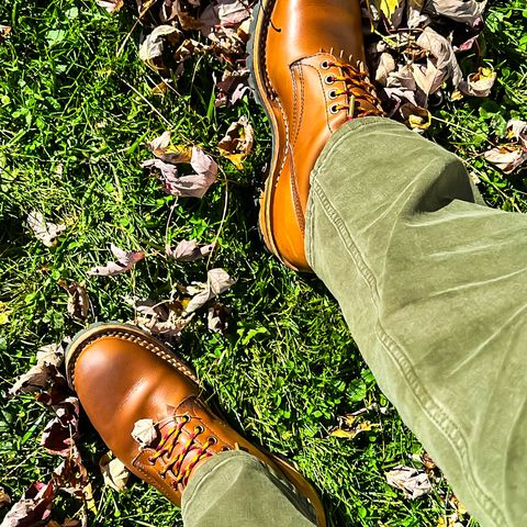 White's C355 Logger in Seidel Natural Double Shot
