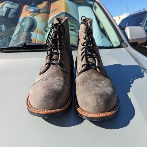 View photo of Red Wing Iron Ranger in S.B. Foot Slate Muleskinner