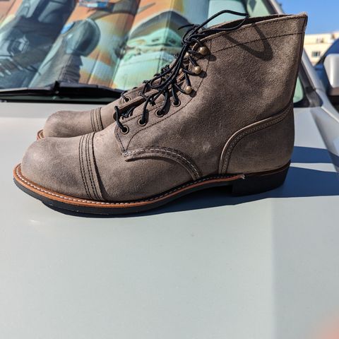 View photo of Red Wing Iron Ranger in S.B. Foot Slate Muleskinner