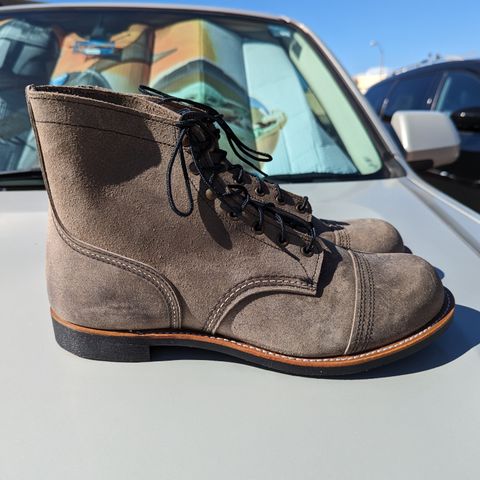 View photo of Red Wing Iron Ranger in S.B. Foot Slate Muleskinner