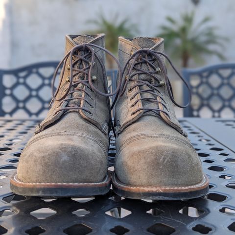 View photo of Red Wing Iron Ranger in S.B. Foot Slate Muleskinner