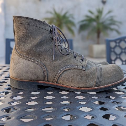 View photo of Red Wing Iron Ranger in S.B. Foot Slate Muleskinner