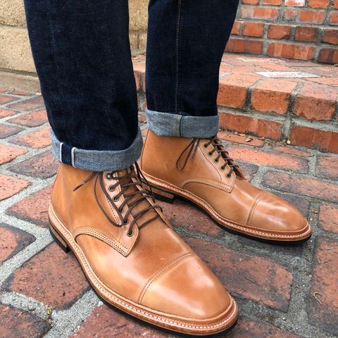 Oak Street Bootmakers Lakeshore Boot in Maryam Natural Horsebutt
