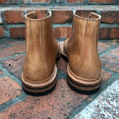 Oak Street Bootmakers Lakeshore Boot in Maryam Natural Horsebutt