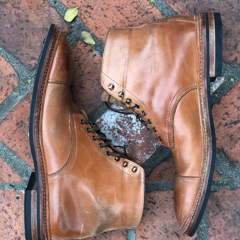 Oak Street Bootmakers Lakeshore Boot in Maryam Natural Horsebutt