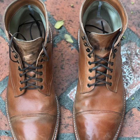 Oak Street Bootmakers Lakeshore Boot in Maryam Natural Horsebutt