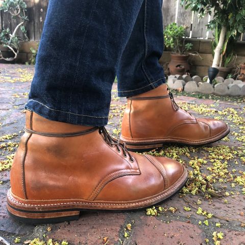 Oak Street Bootmakers Lakeshore Boot in Maryam Natural Horsebutt
