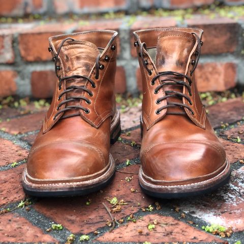 Oak Street Bootmakers Lakeshore Boot in Maryam Natural Horsebutt