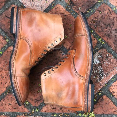 Oak Street Bootmakers Lakeshore Boot in Maryam Natural Horsebutt