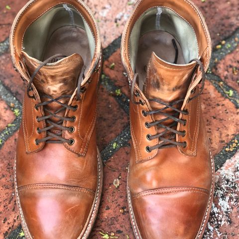 Oak Street Bootmakers Lakeshore Boot in Maryam Natural Horsebutt