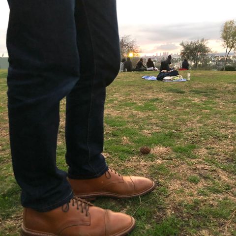Oak Street Bootmakers Lakeshore Boot in Maryam Natural Horsebutt
