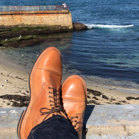 Oak Street Bootmakers Lakeshore Boot in Maryam Natural Horsebutt