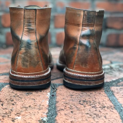 View photo of Oak Street Bootmakers Lakeshore Boot in Maryam Natural Horsebutt