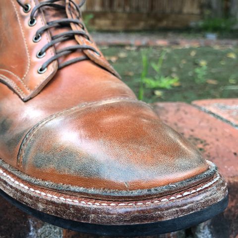 View photo of Oak Street Bootmakers Lakeshore Boot in Maryam Natural Horsebutt