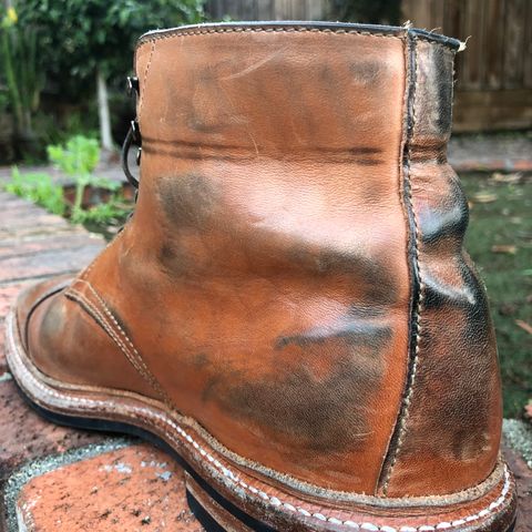 View photo of Oak Street Bootmakers Lakeshore Boot in Maryam Natural Horsebutt