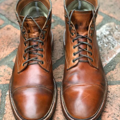 View photo of Oak Street Bootmakers Lakeshore Boot in Maryam Natural Horsebutt