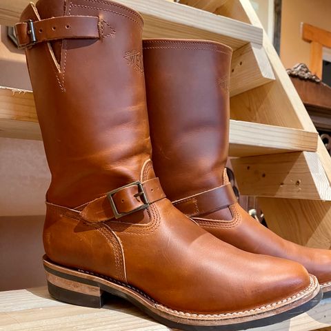 Wesco Boss Engineer Boot in Seidel British Tan Domain