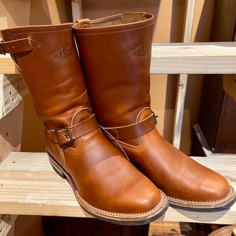 Wesco Boss Engineer Boot in Seidel British Tan Domain
